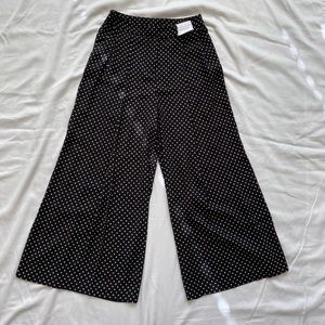 Topshop Cropped Wide Leg Pant NWT